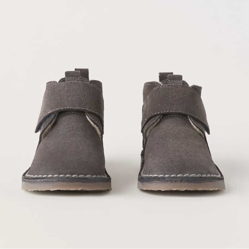 Zara lined suede boots - Picture 3 of 6